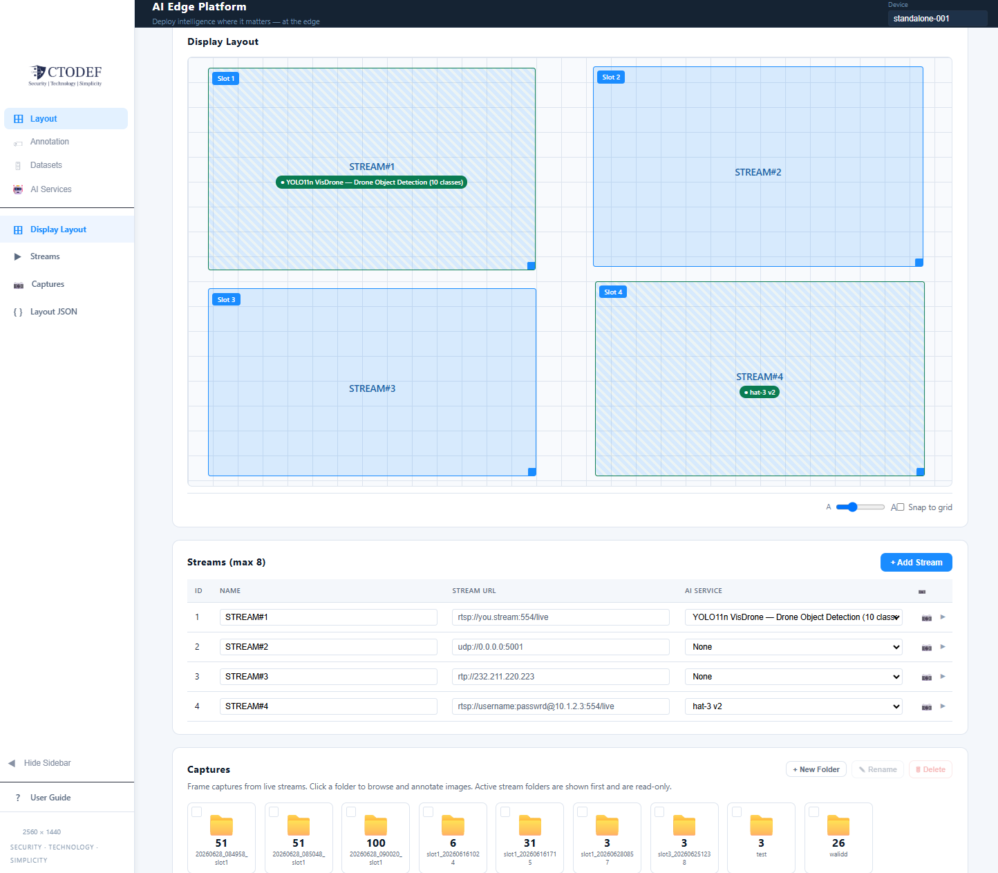 multimedAI Operator Dashboard